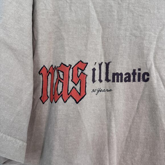 Nas Illmatic Shirt Mens Medium 30 Years Anniversary Tour Tee Tshirt Merch - Picture 5 of 11